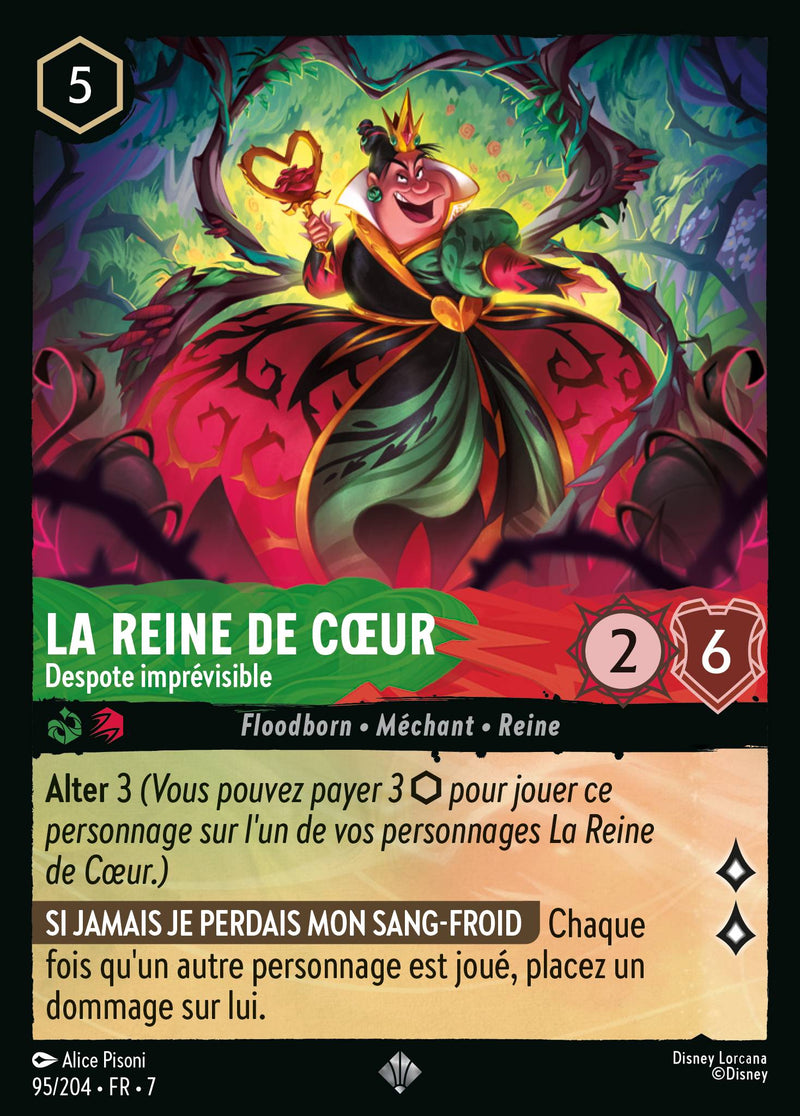 095/204 - La Reine de Cœur - Despote imprévisible