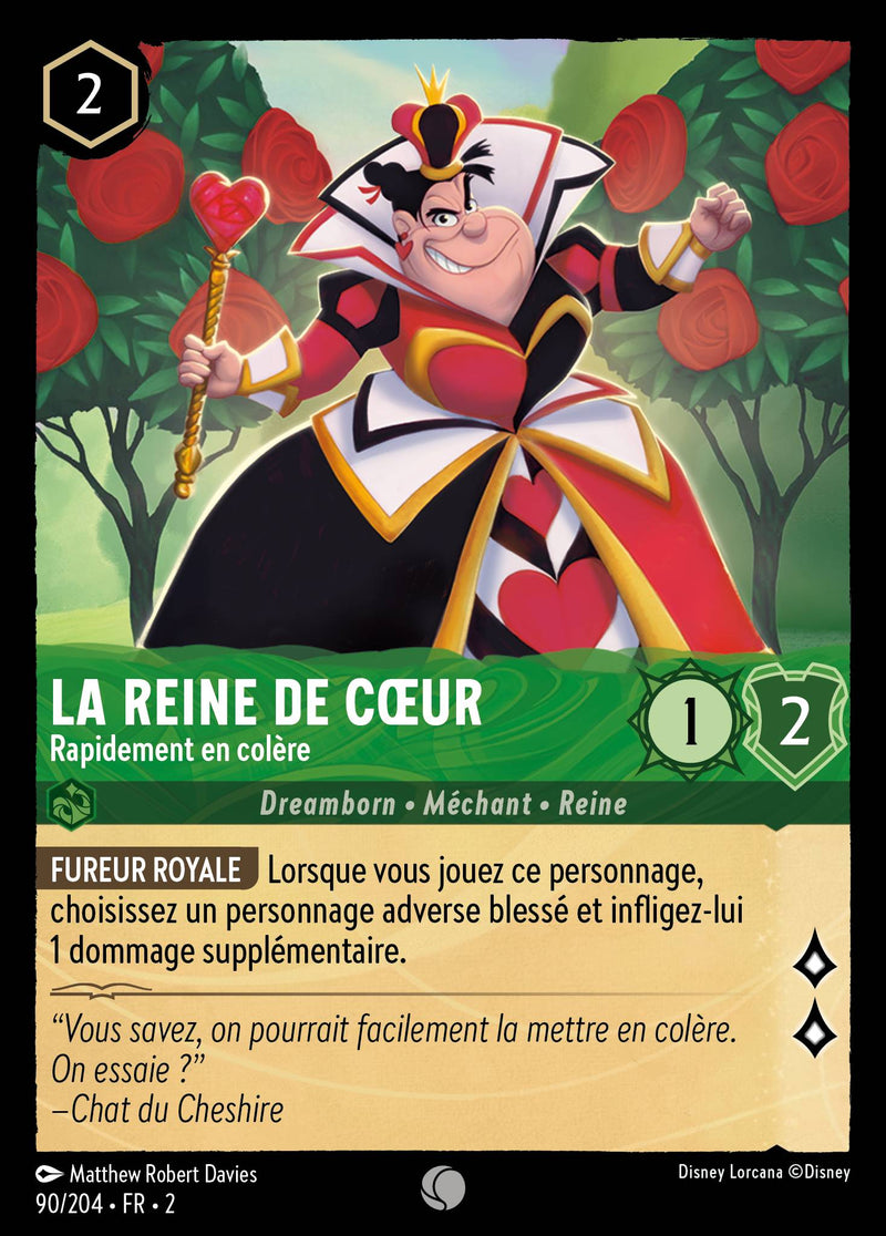 090/204 - La Reine de Cœur - Rapidement en colère