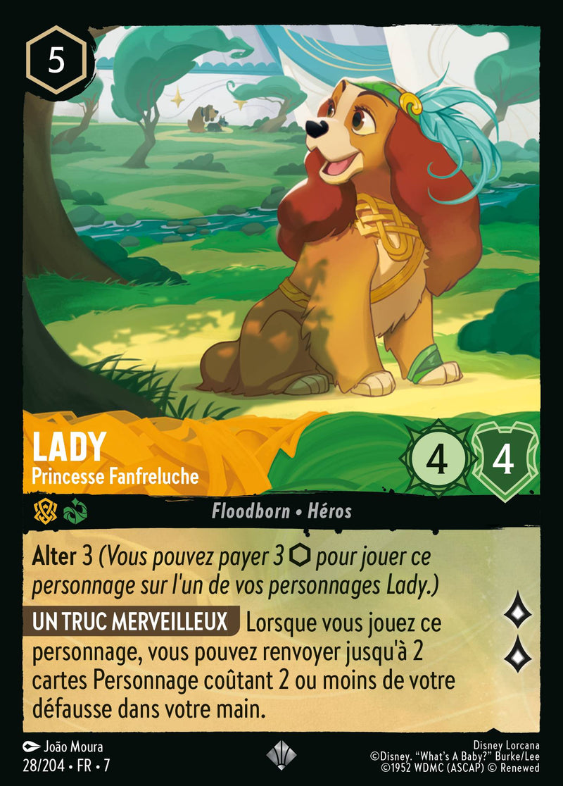 028/204 - Lady - Princesse Fanfreluche