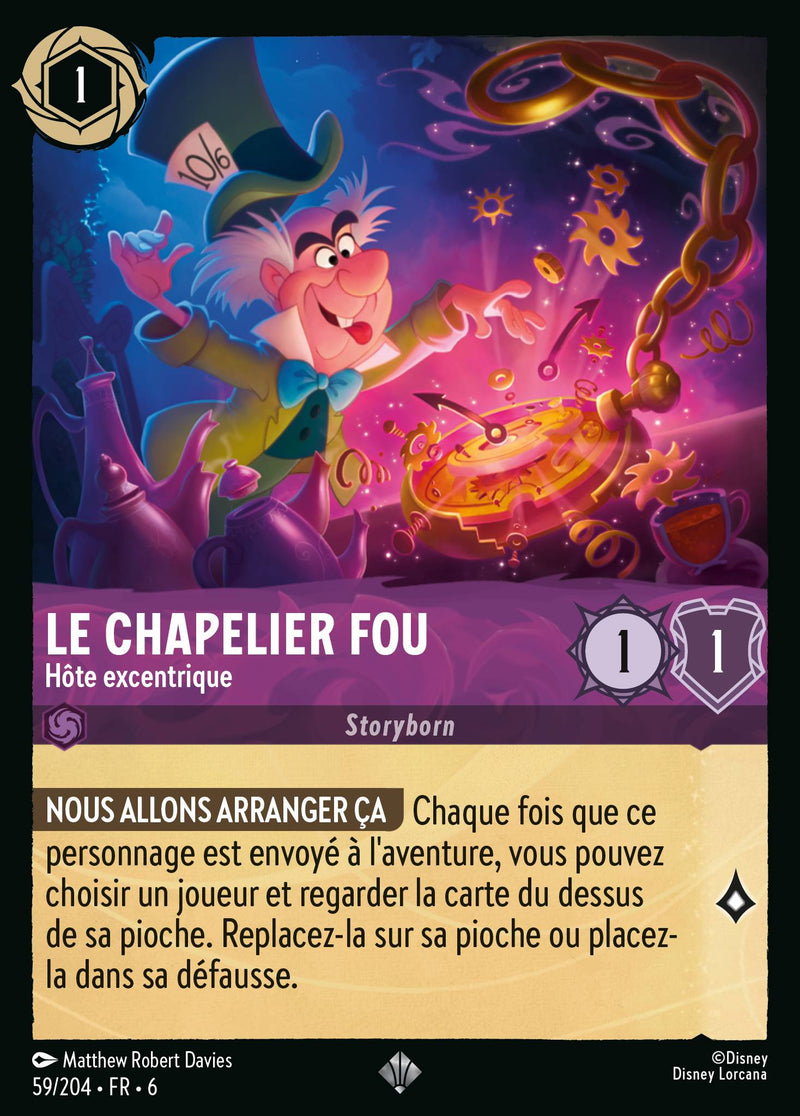 059/204 - Le Chapelier Fou - Hôte excentrique