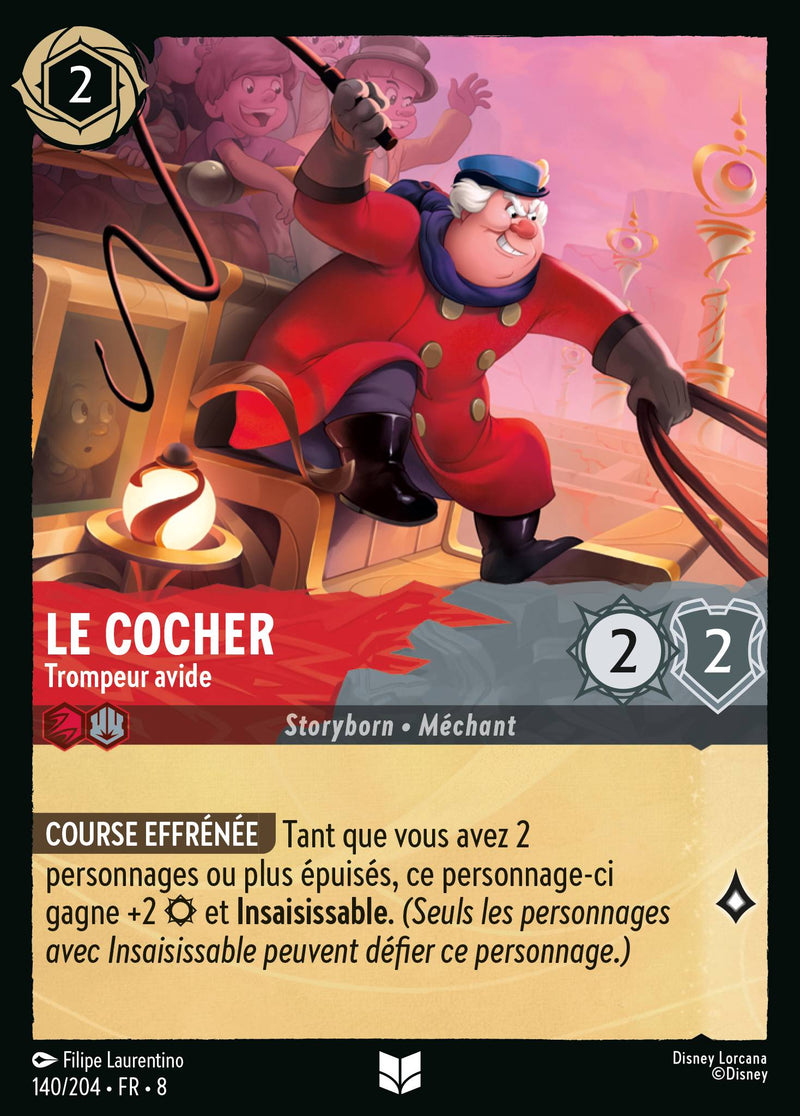 140/204 - Le Cocher - Trompeur avide