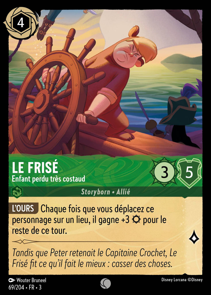 069/204 - Le Frisé - Enfant perdu très costaud