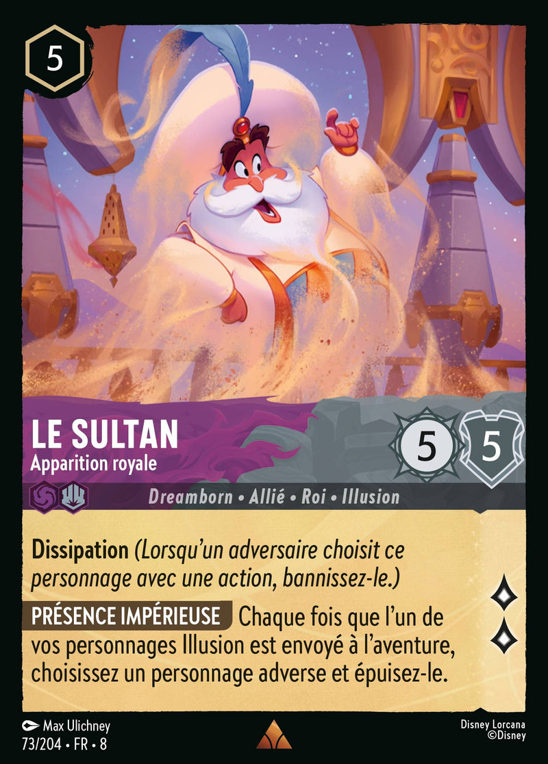 073/204 - Le Sultan - Apparition royale