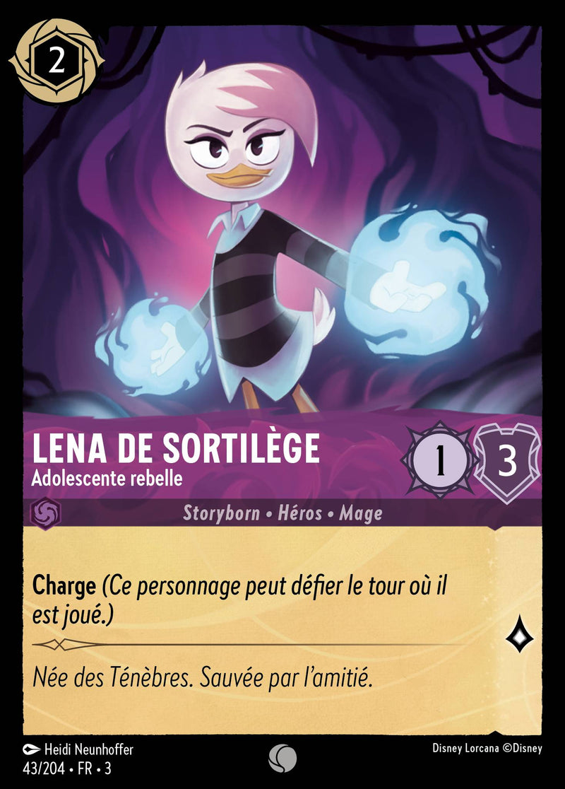 043/204 - Lena de Sortilège - Adolescente rebelle