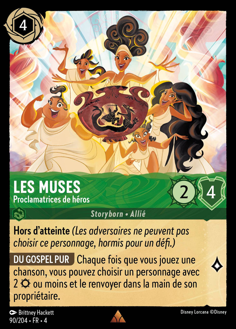 090/204 - Les Muses - Proclamatrices de héros