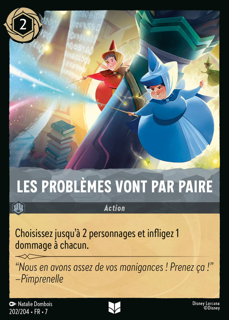 202/204 - Les problèmes vont par paire