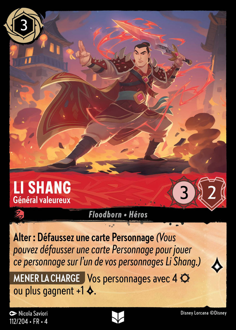 112/204 - Li Shang - Général valeureux