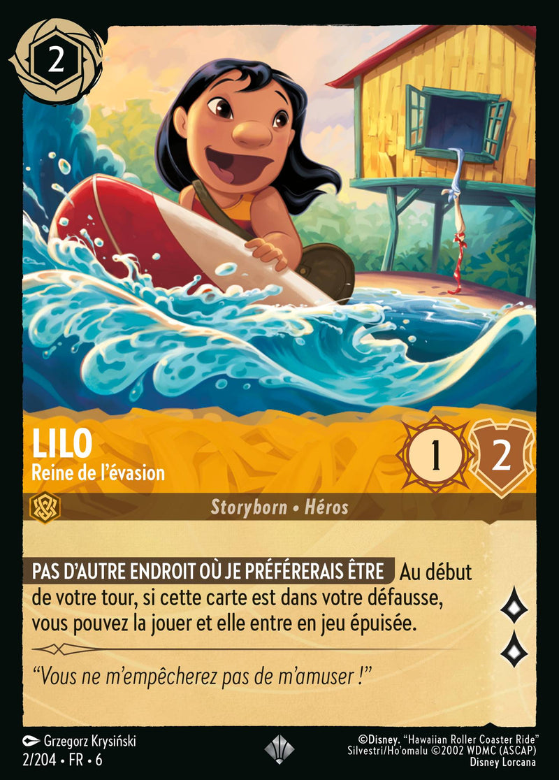 002/204 - Lilo - Reine de l'évasion