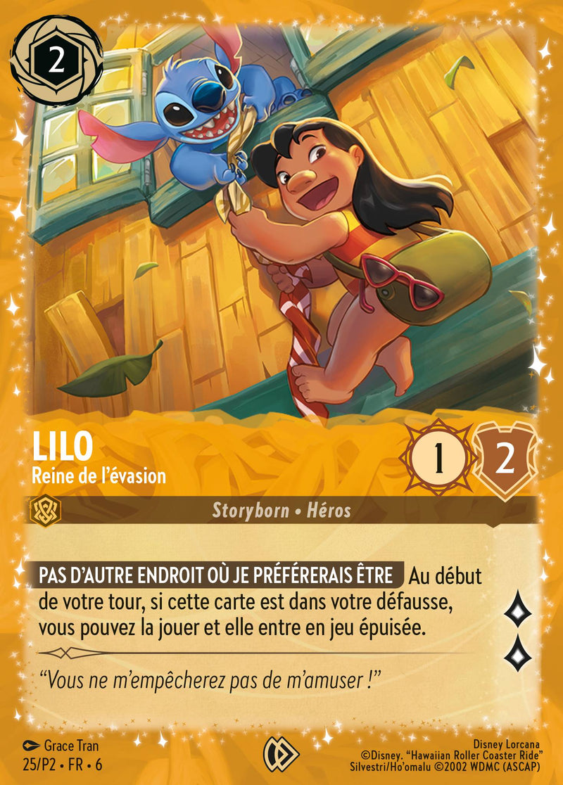 025/204 - Lilo - Reine de l'évasion