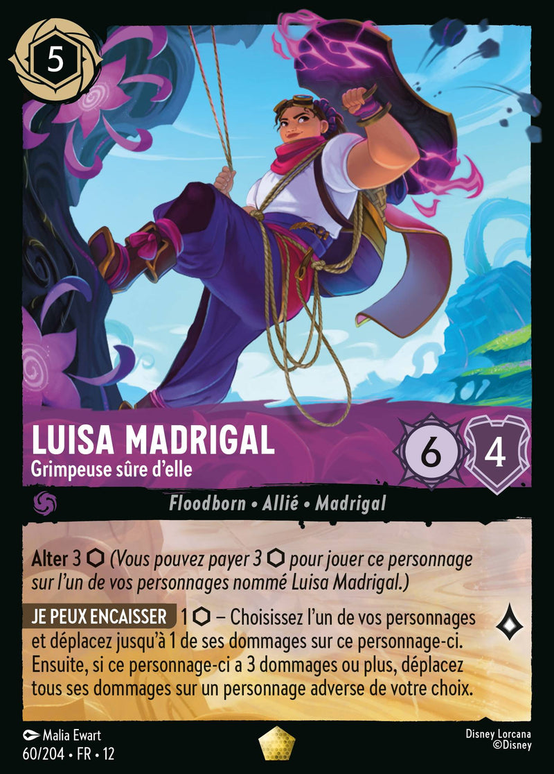 060/204 - Luisa Madrigal - Grimpeuse sûre d'elle