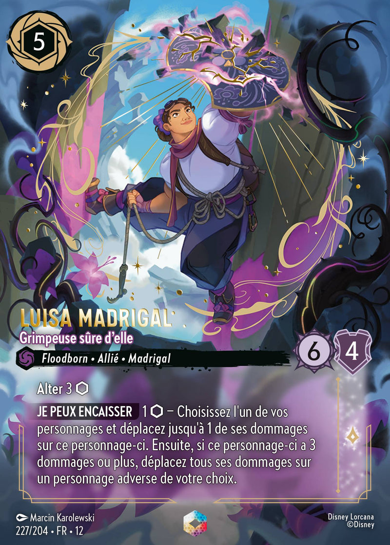227/204 - Luisa Madrigal - Grimpeuse sûre d'elle