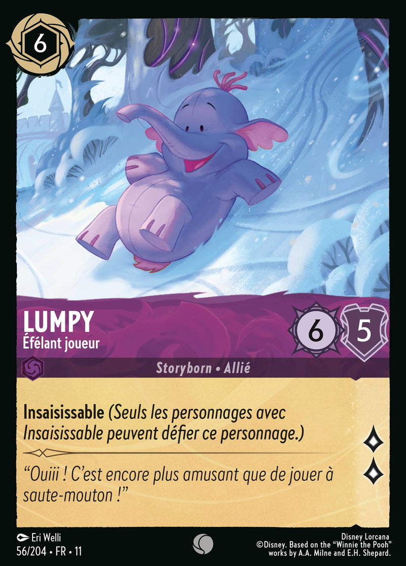 056/204 - Lumpy - Éfélant joueur