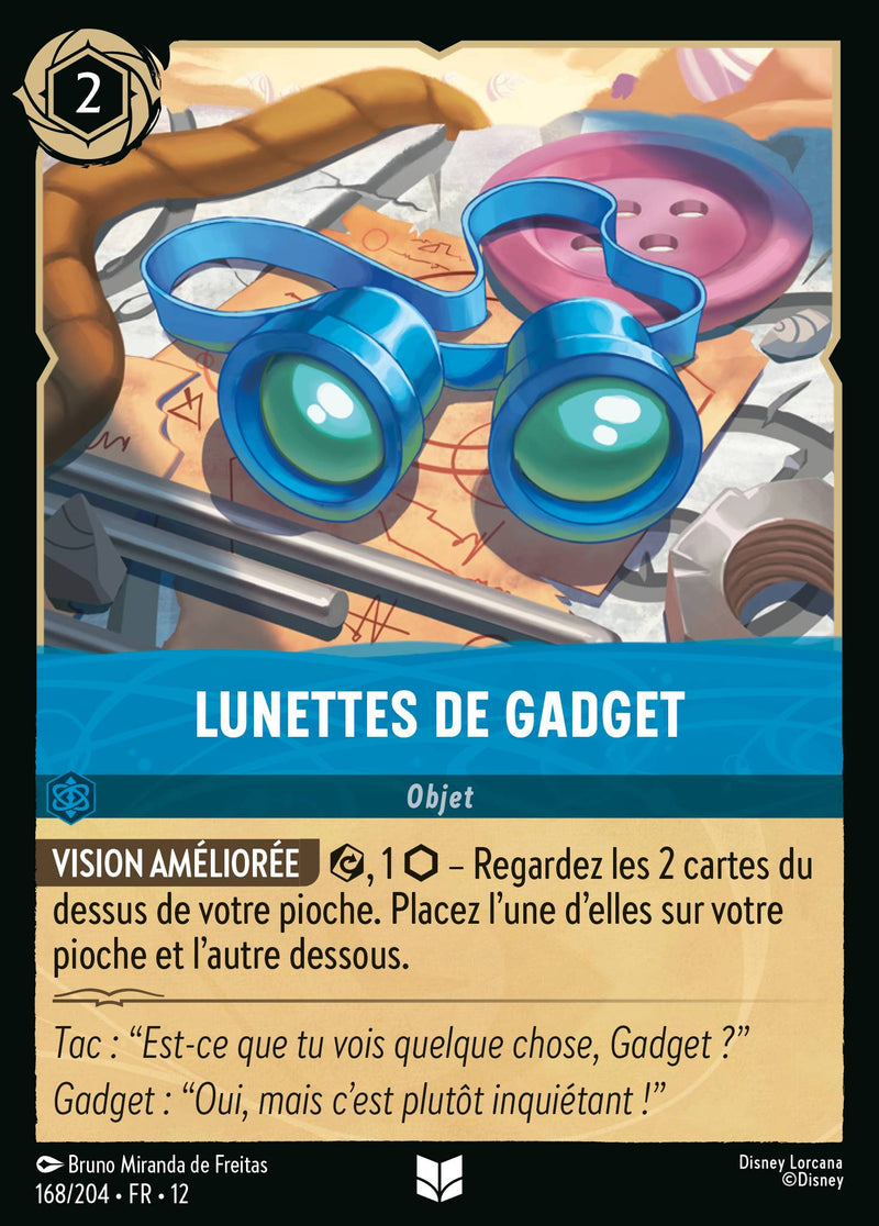 168/204 - Lunettes de Gadget
