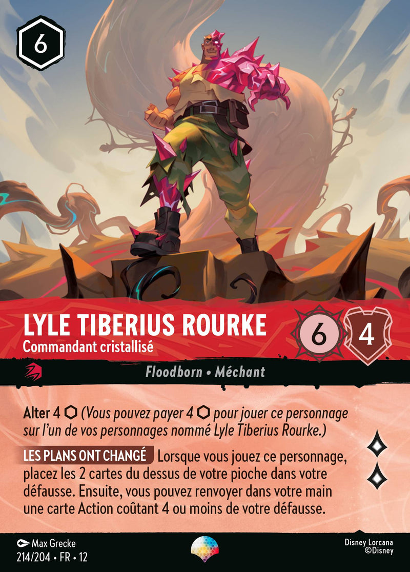 214/204 - Lyle Tiberius Rourke - Commandant cristallisé