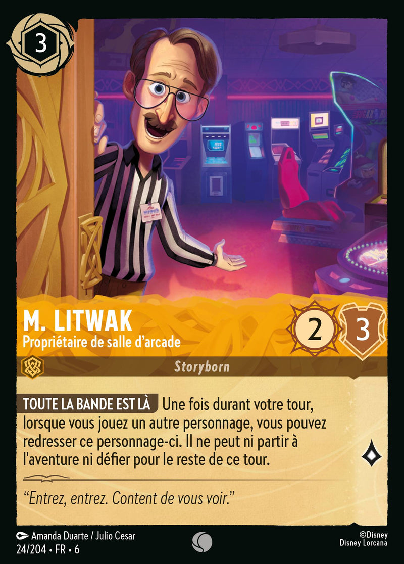 024/204 - M. Litwak - Propriétaire de salle d'arcade
