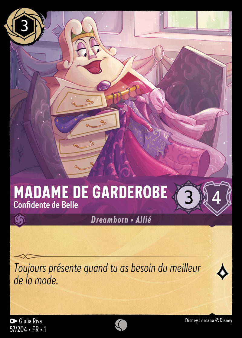 057/204 - Madame de Garderobe - Confidente de Belle