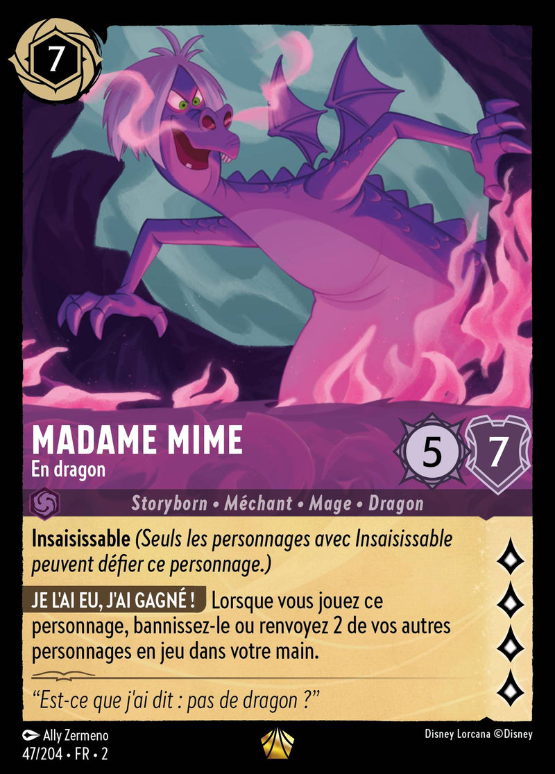 047/204 - Madame Mime - En dragon
