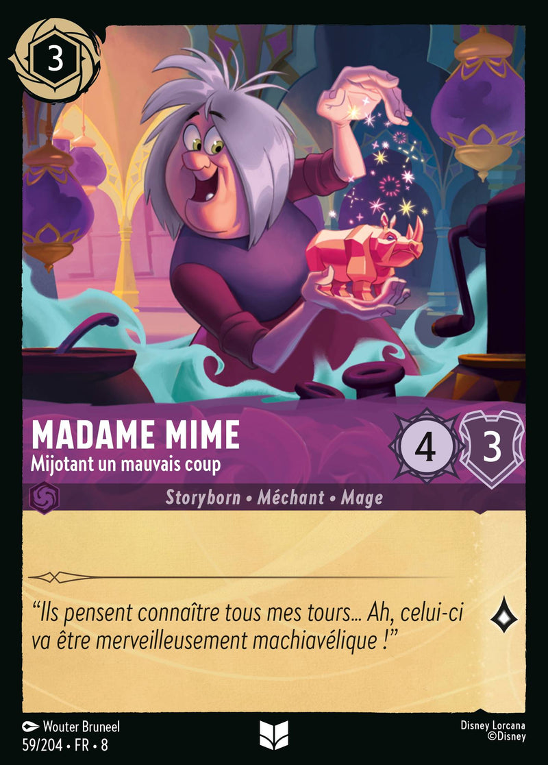 059/204 - Madame Mime - Mijotant un mauvais coup