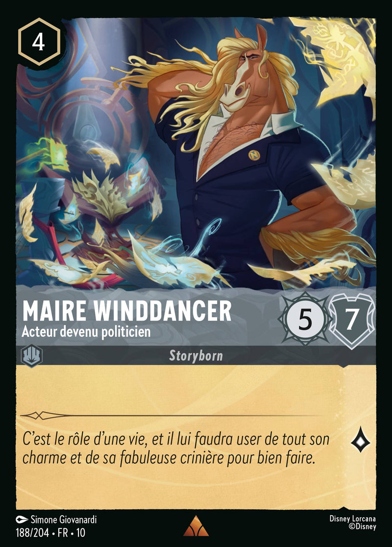 188/204 - Maire Winddancer - Acteur devenu politicien