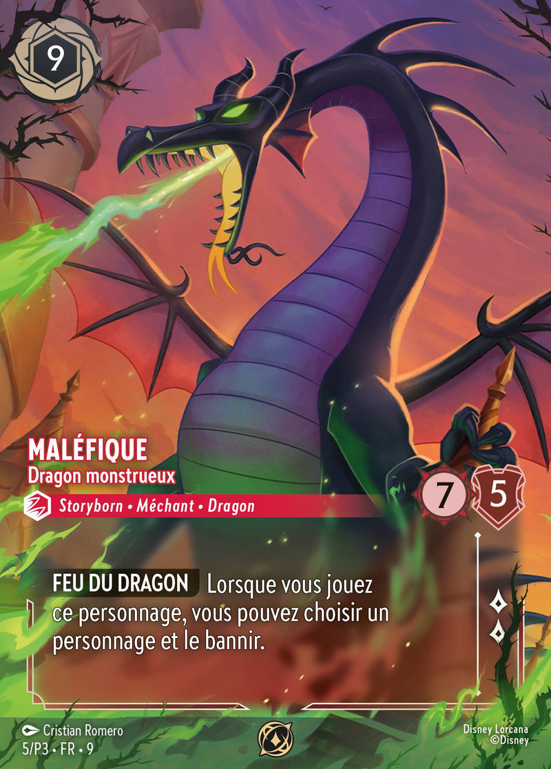 005/204 - Maléfique - Dragon monstrueux