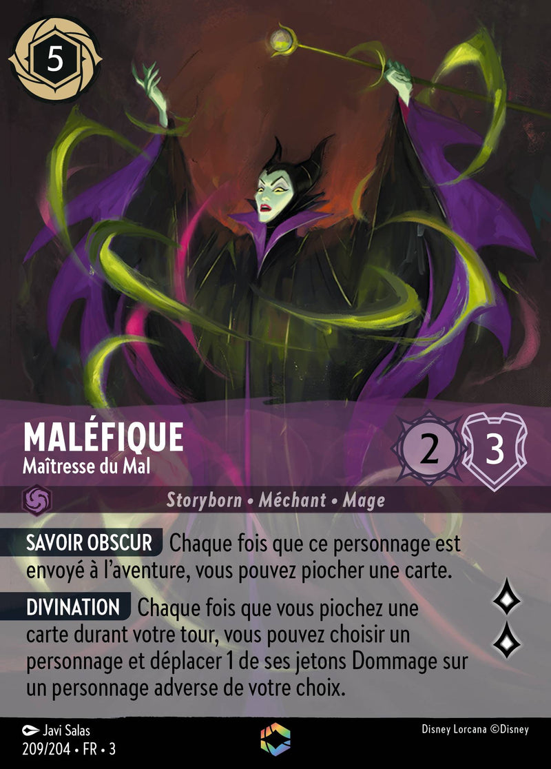 209/204 - Maléfique - Maîtresse du Mal