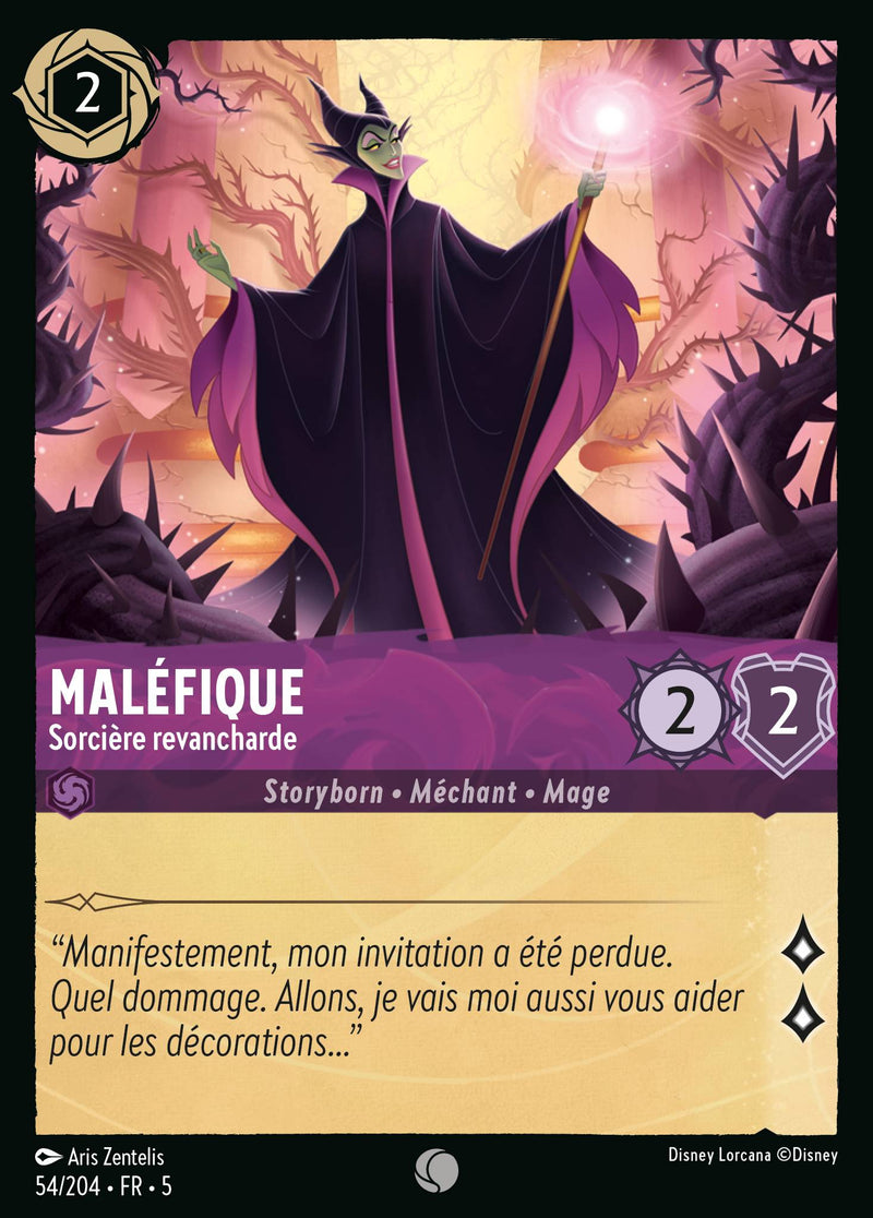 054/204 - Maléfique - Sorcière revancharde
