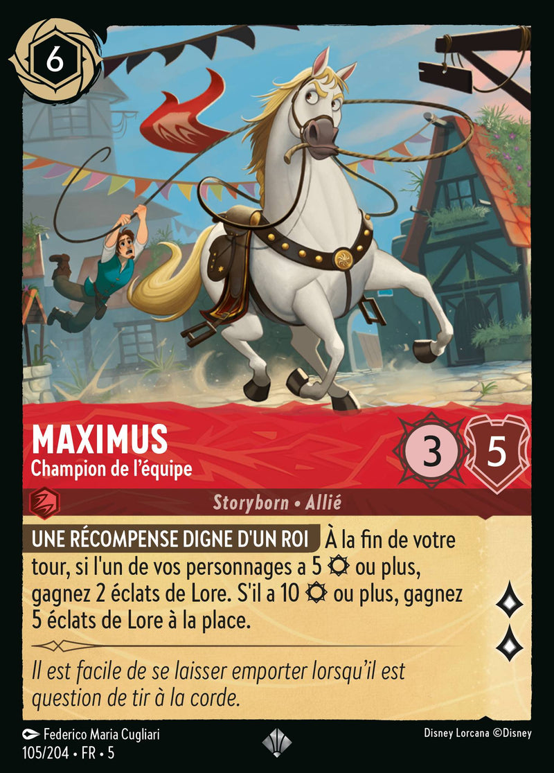 105/204 - Maximus - Champion de l'équipe