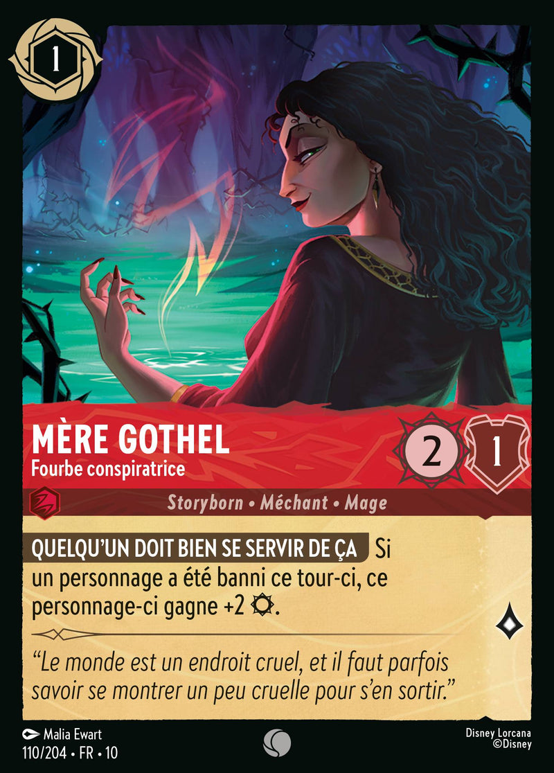 110/204 - Mère Gothel - Fourbe conspiratrice