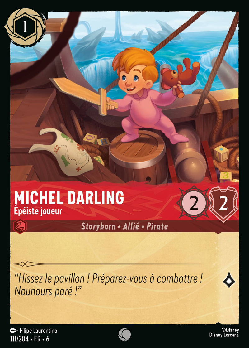 111/204 - Michel Darling - Épéiste joueur