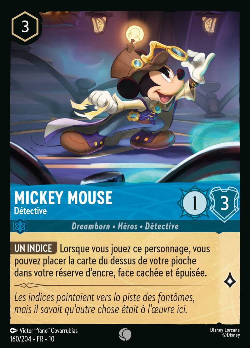 160/204 - Mickey Mouse - Détective