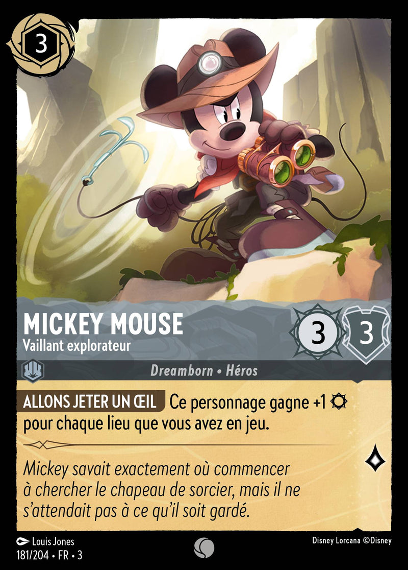 181/204 - Mickey Mouse - Vaillant explorateur