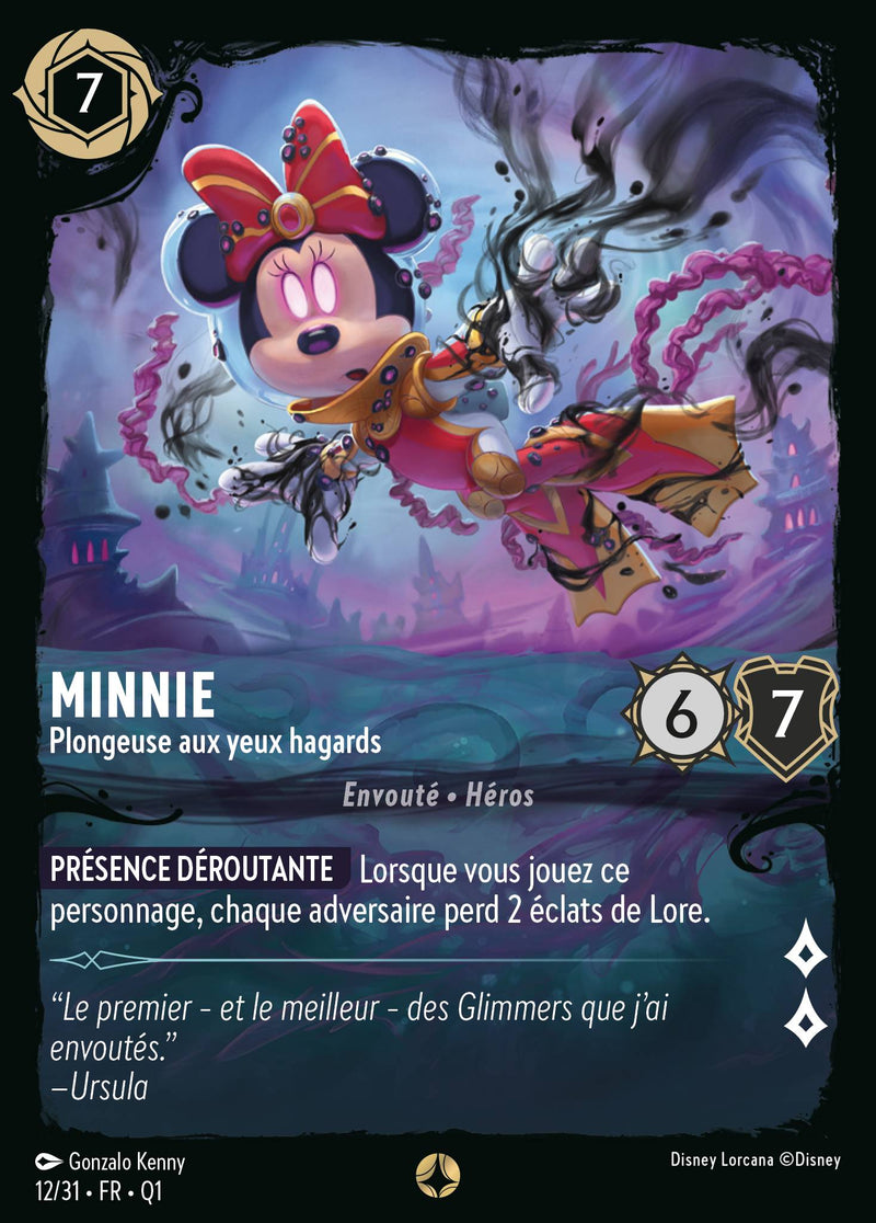 012/031 - Minnie - Plongeuse aux yeux hagards