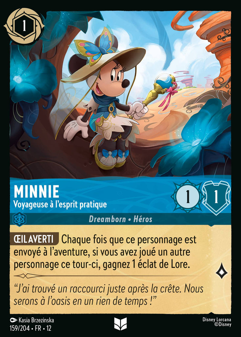 159/204 - Minnie - Voyageuse à l'esprit pratique