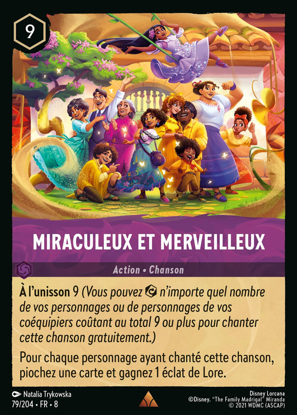 Miraculeux et merveilleux — Carte Disney Lorcana 79 Le Règne de Jafar