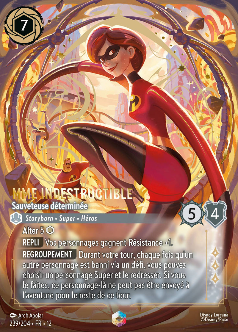 239/204 - Mme Indestructible - Sauveteuse déterminée