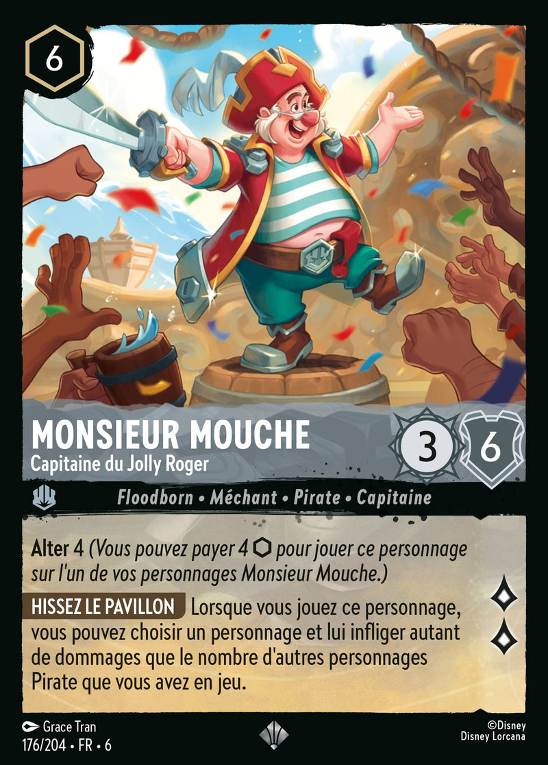 176/204 - Monsieur Mouche - Capitaine du Jolly Roger