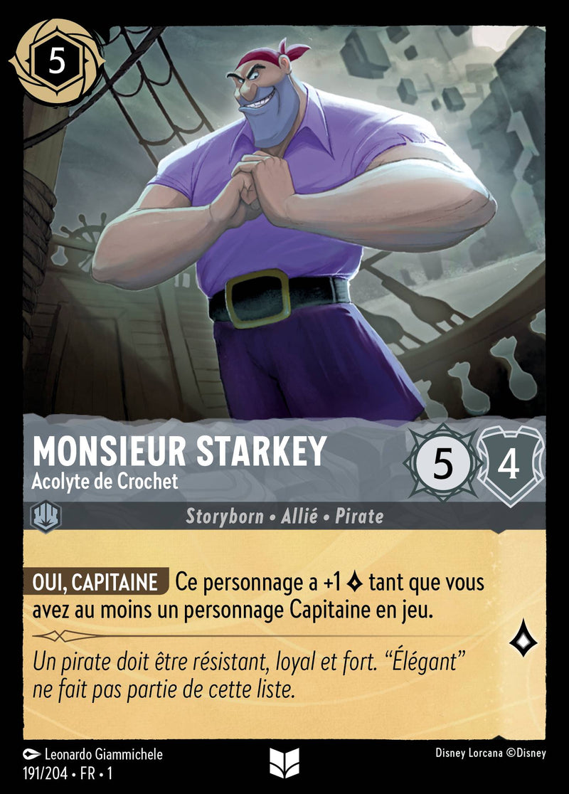 191/204 - Monsieur Starkey - Acolyte de Crochet