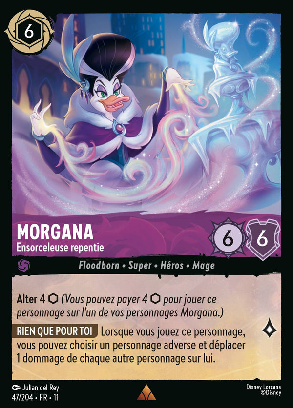 Morgana - Ensorceleuse repentie — Carte Disney Lorcana 47 Givresort