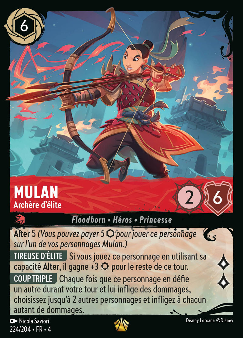 224/204 - Mulan - Archère d'élite