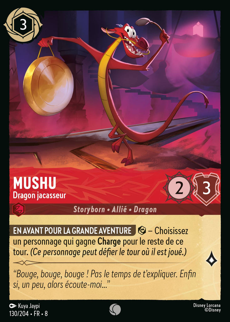 130/204 - Mushu - Dragon jacasseur