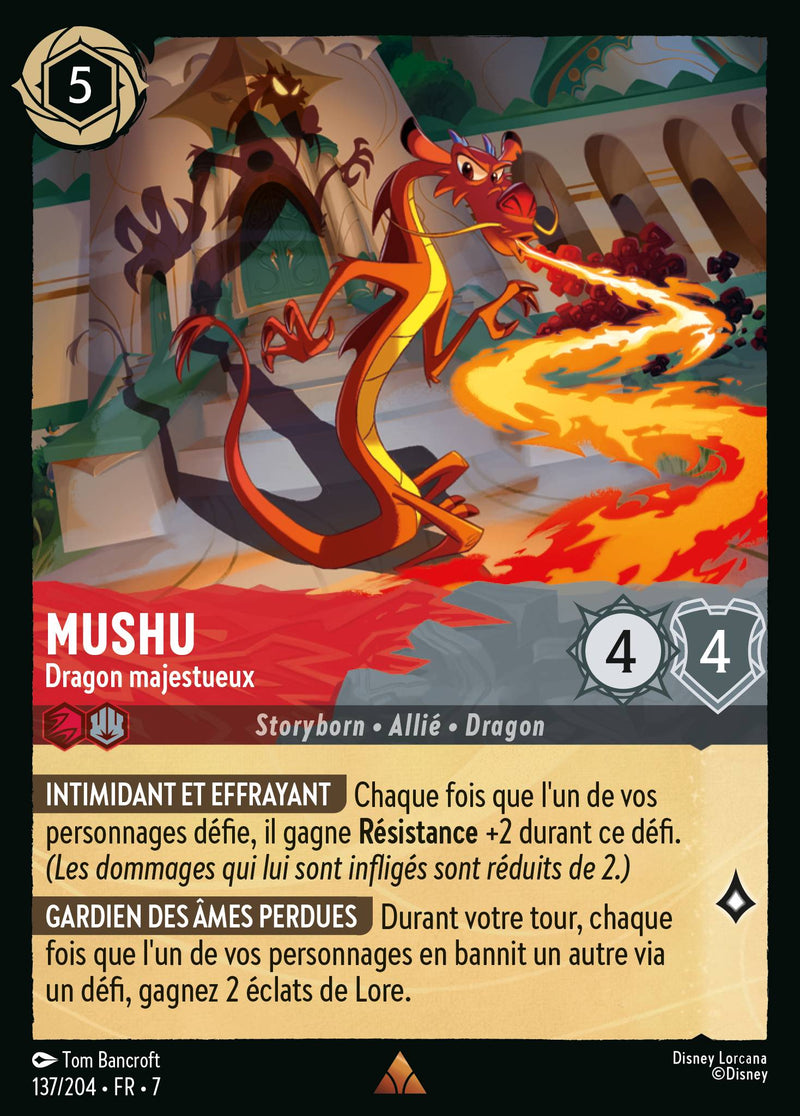 137/204 - Mushu - Dragon majestueux