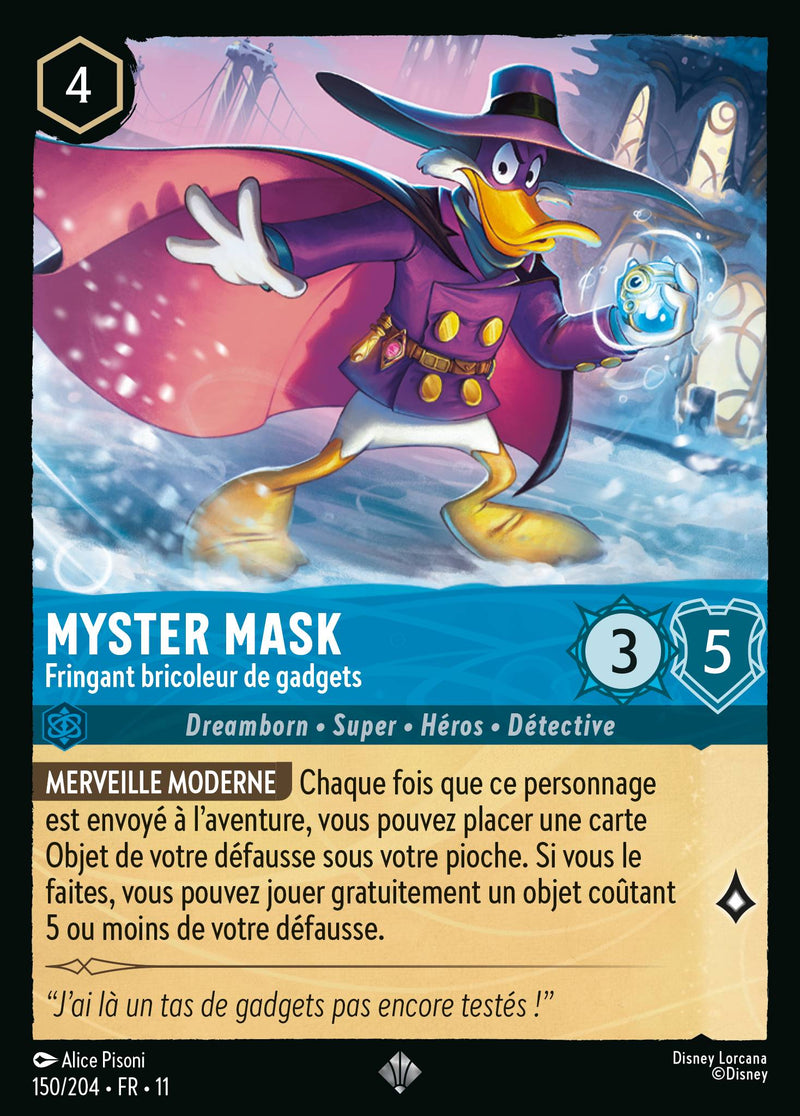 150/204 - Myster Mask - Fringant bricoleur de gadgets