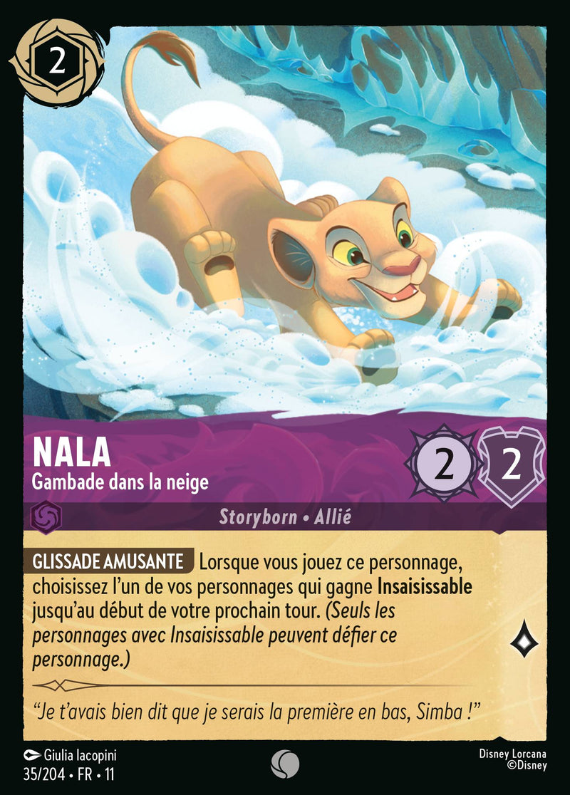 035/204 - Nala - Gambade dans la neige