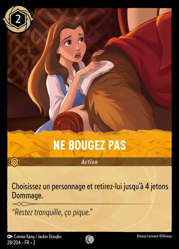 Ne bougez pas — Carte Disney Lorcana 28 L'Ascension des Floodborn