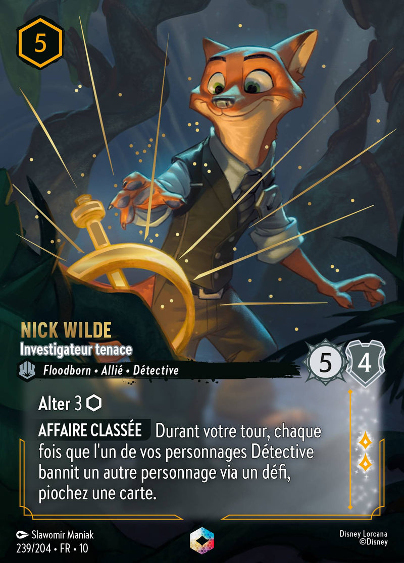 239/204 - Nick Wilde - Investigateur tenace