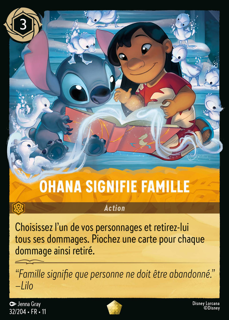 032/204 - Ohana signifie famille