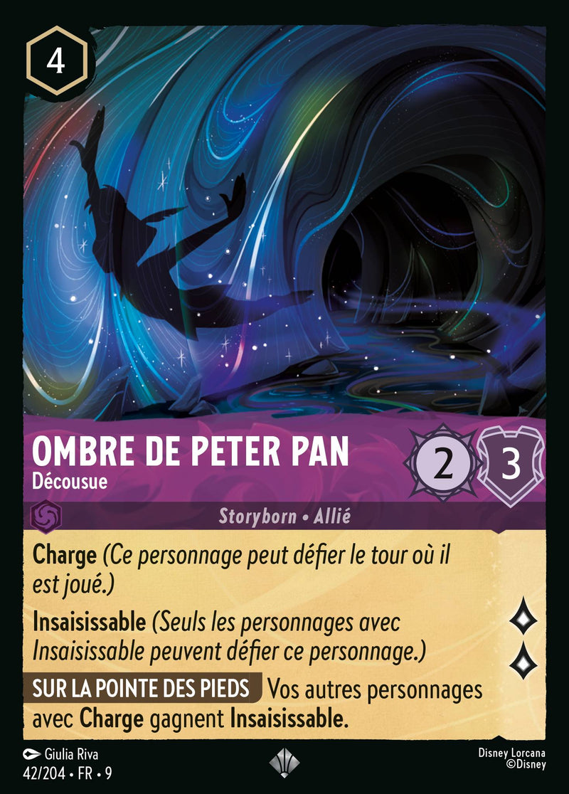 042/204 - Ombre de Peter Pan - Décousue