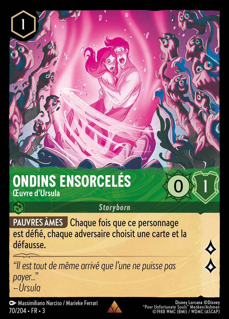 070/204 - Ondins ensorcelés - Œuvre d'Ursula