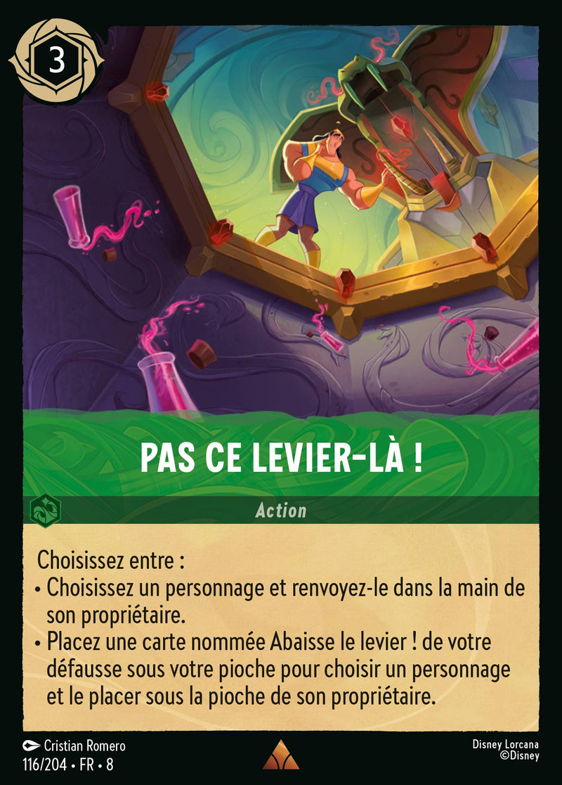 116/204 - Pas ce levier-là !