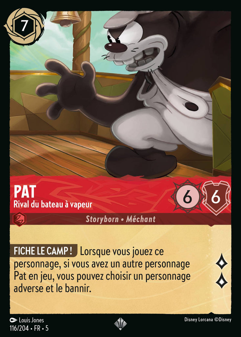 116/204 - Pat - Rival du bateau à vapeur